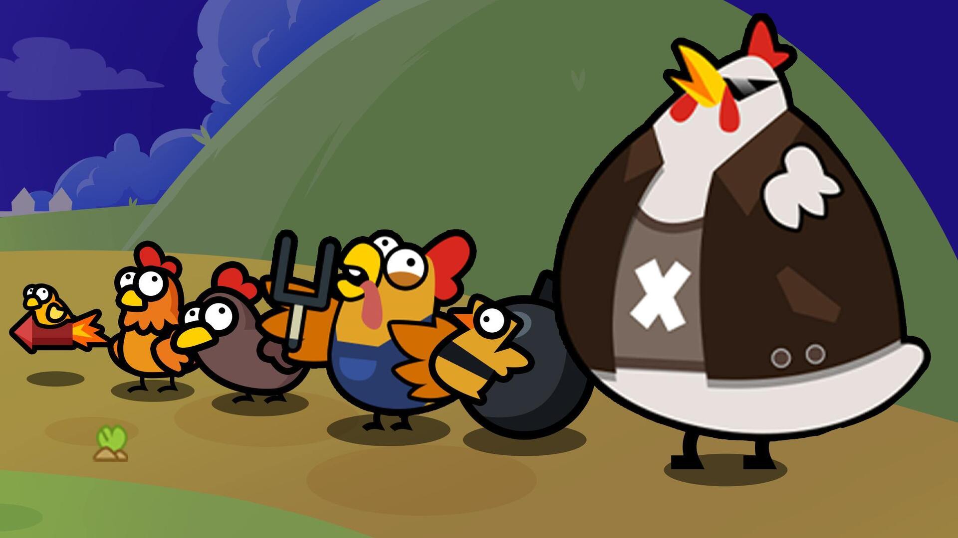  Duck vs Chicken: Idle Defense  — Battle for the duck farm